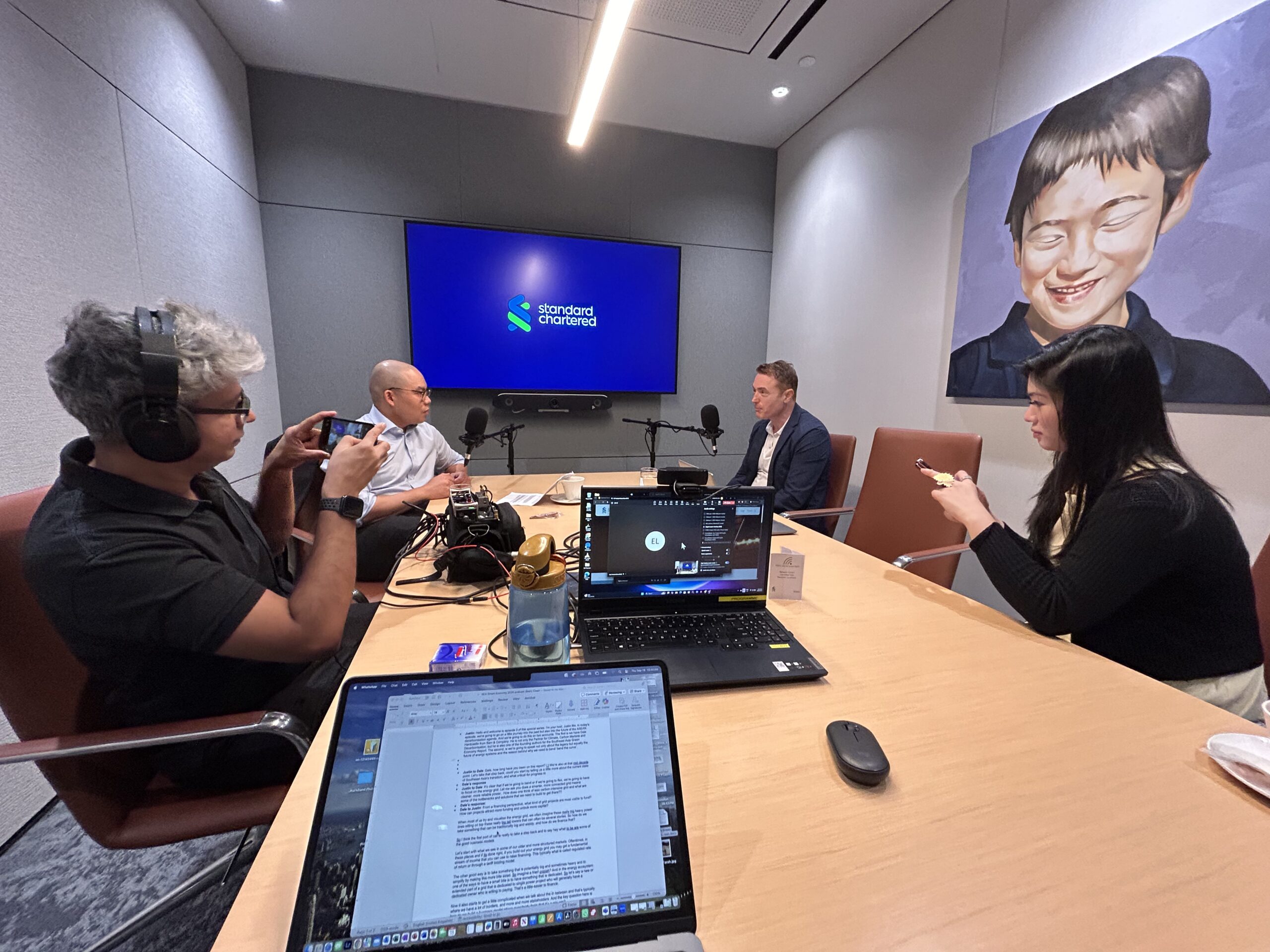 Remote podcast production